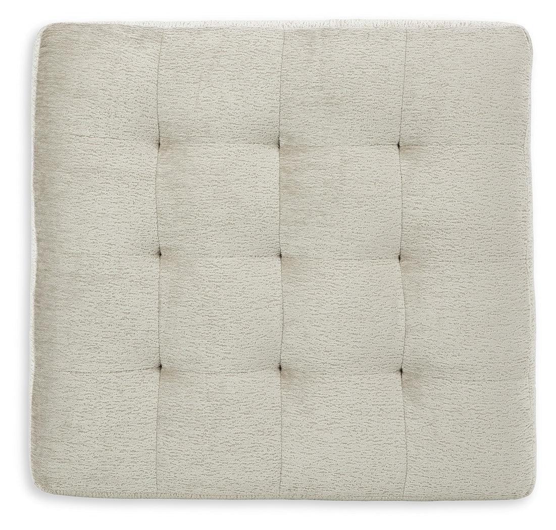 Maxon Place Stone Oversized Accent Ottoman by Ashley at Eve Furniture