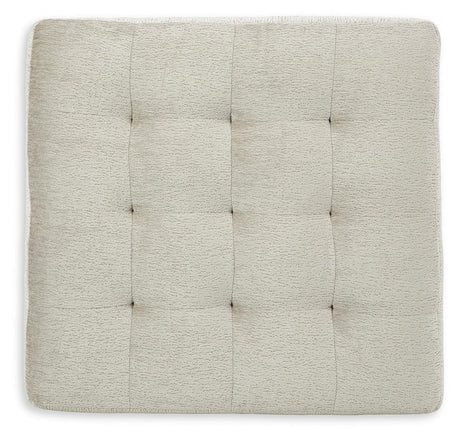 Maxon Place Stone Oversized Accent Ottoman by Ashley at Eve Furniture