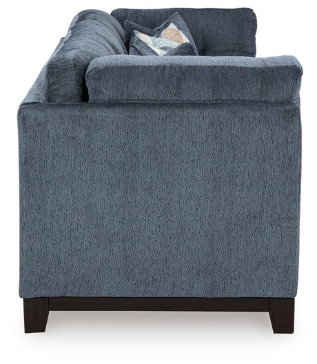 Maxon Place Navy Sofa by Ashley at Eve Furniture