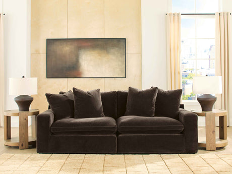 Maxton Heights Bittersweet 2-Piece Modular Sectional by Ashley at Eve Furniture