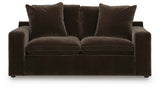 Maxton Heights Bittersweet Loveseat by Ashley at Eve Furniture