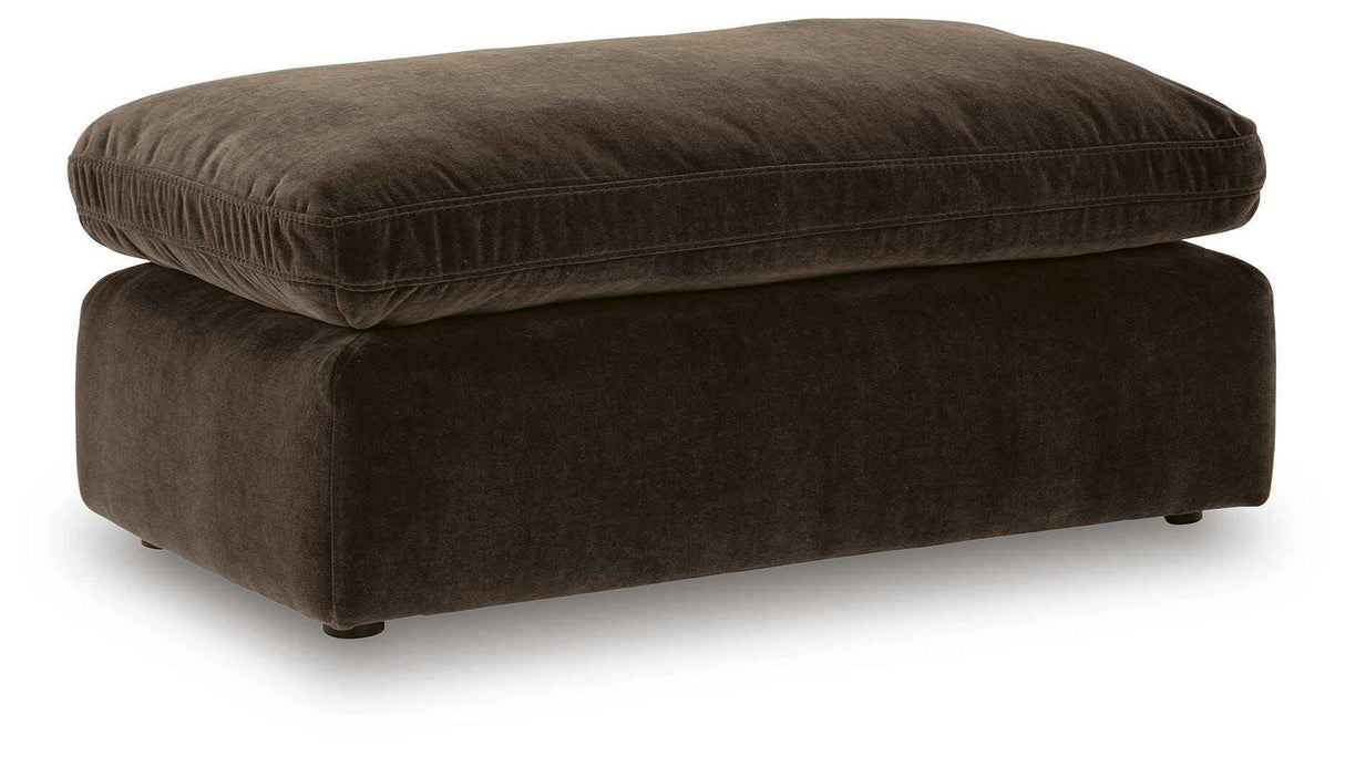 Maxton Heights Bittersweet Ottoman by Ashley at Eve Furniture