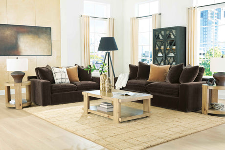 Maxton Heights Bittersweet Sofa and Loveseat by Ashley at Eve Furniture