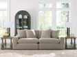 Maxton Heights Pebble 2-Piece Sectional Sofa by Ashley at Eve Furniture