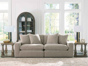 Maxton Heights Pebble 2-Piece Sectional Sofa by Ashley at Eve Furniture