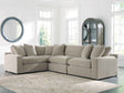 Maxton Heights Pebble 4-Piece Sectional by Ashley at Eve Furniture