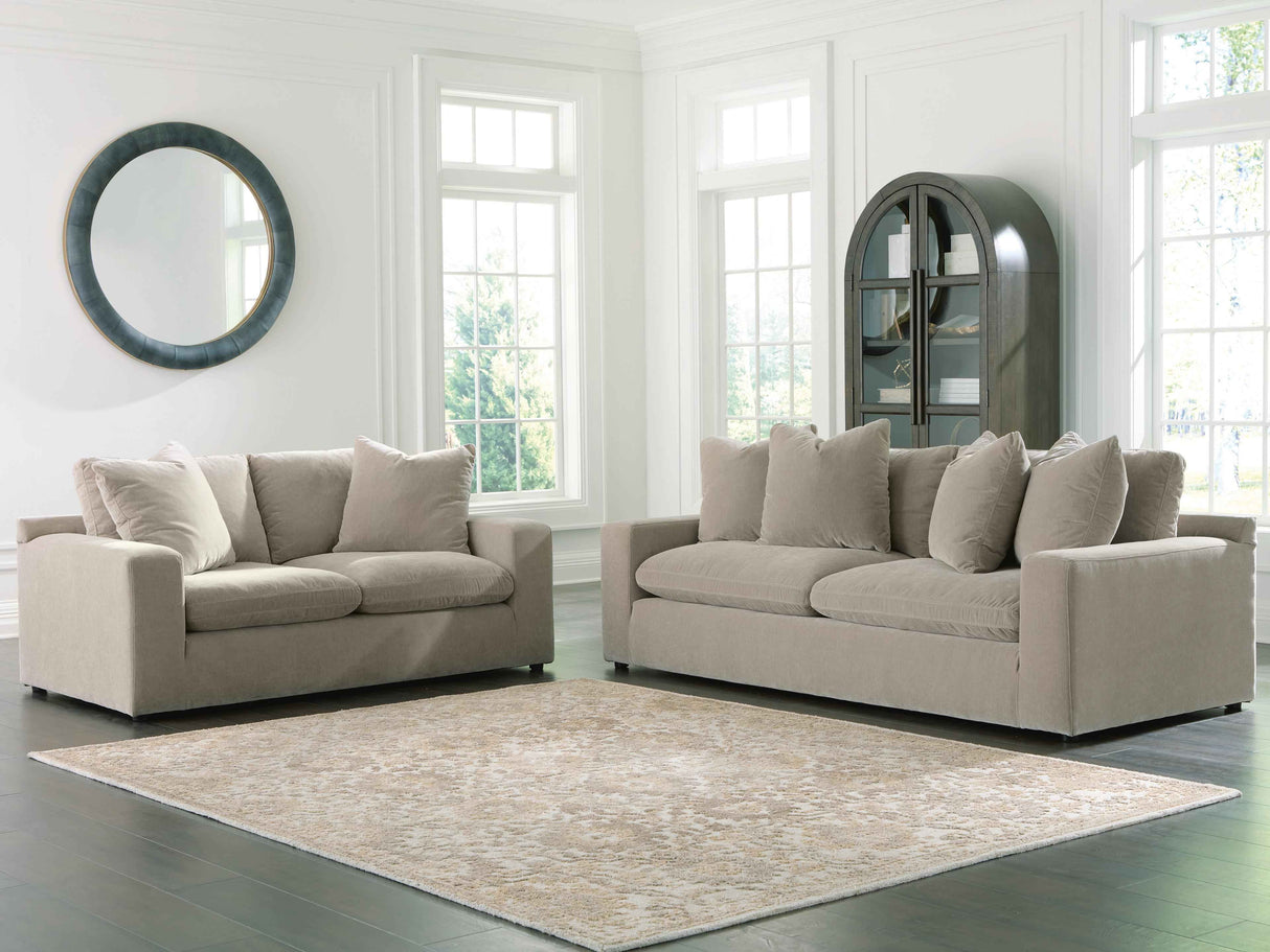 Maxton Heights Pebble Living Room Set by Ashley at Eve Furniture