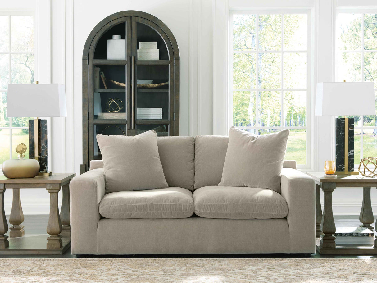 Maxton Heights Pebble Loveseat by Ashley at Eve Furniture