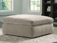 Maxton Heights Pebble Oversized Accent Ottoman by Ashley at Eve Furniture