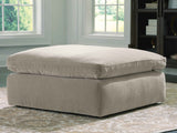 Maxton Heights Pebble Oversized Accent Ottoman by Ashley at Eve Furniture