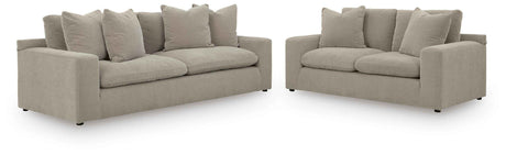 Maxton Heights Pebble Sofa and Loveseat by Ashley at Eve Furniture