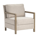 Maxwell Beige/Brown Accent Chair by Crestview at Eve Furniture