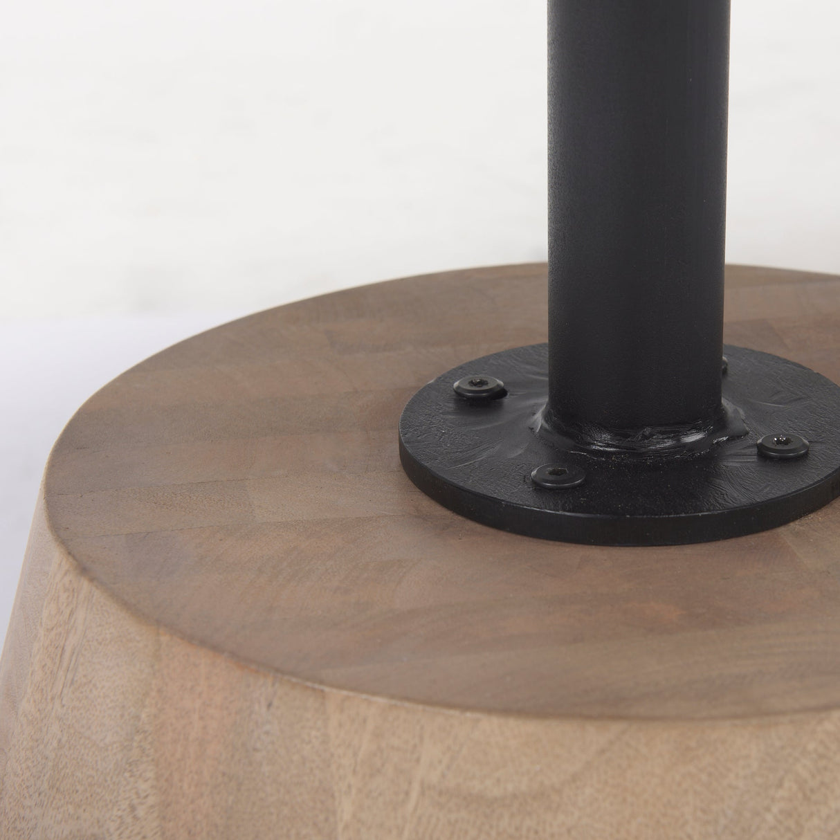 Maxwell Marble Top Pedestal Base Round Coffee Table by Mercana at Eve Furniture