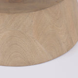 Maxwell Marble Top Pedestal Base Round Coffee Table by Mercana at Eve Furniture
