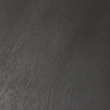 Maxwell Round Black-Brown Wood w/ Black Metal Pedestal Bistro Table by Mercana at Eve Furniture