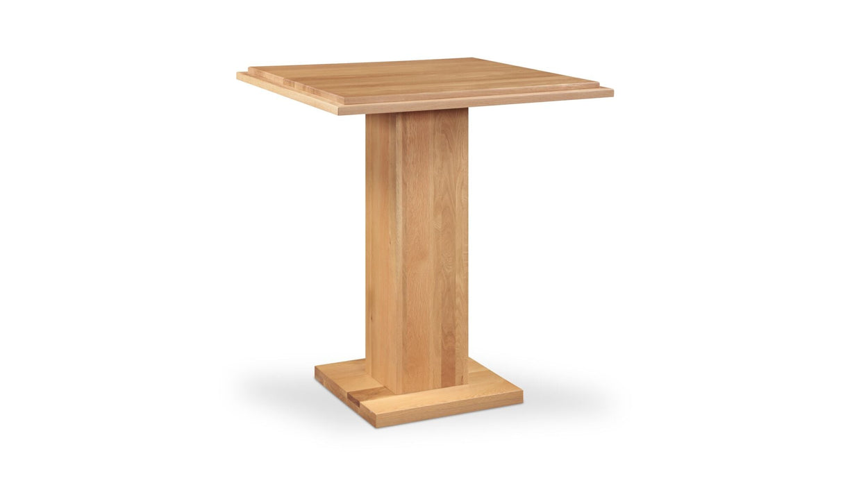 May Bar Table Natural Oak by Moe's Home at Eve Furniture