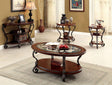 May Brown Cherry Sofa Table by Furniture of America at Eve Furniture