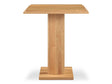 May Natural Oak Bar Table