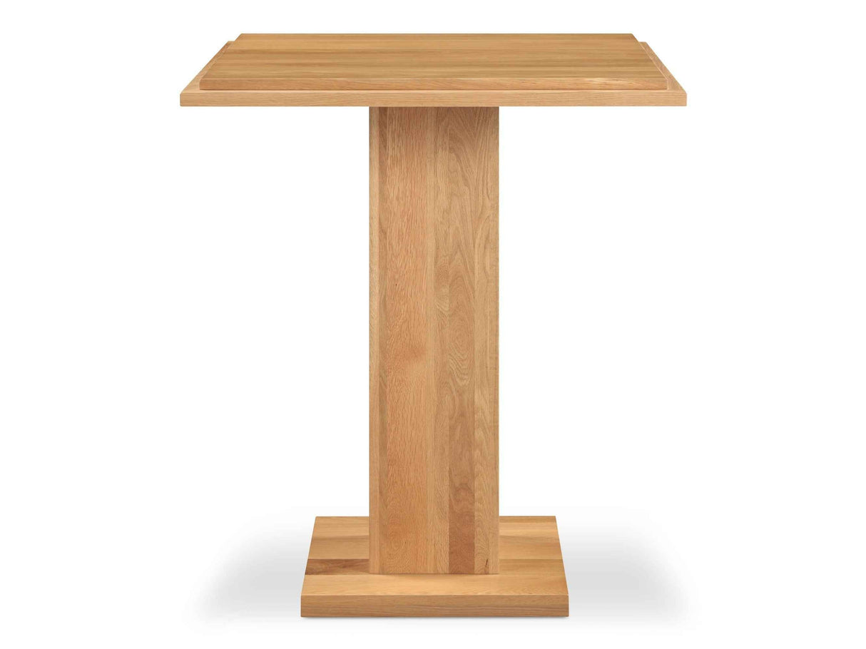 May Natural Oak Bar Table