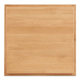 May Natural Oak Cafe Table by MOES at Eve Furniture