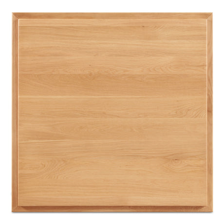 May Natural Oak Cafe Table by MOES at Eve Furniture