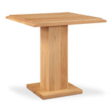 May Natural Oak Counter Table by Moe's Home at Eve Furniture