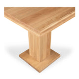 May Natural Oak Counter Table by Moe's Home at Eve Furniture