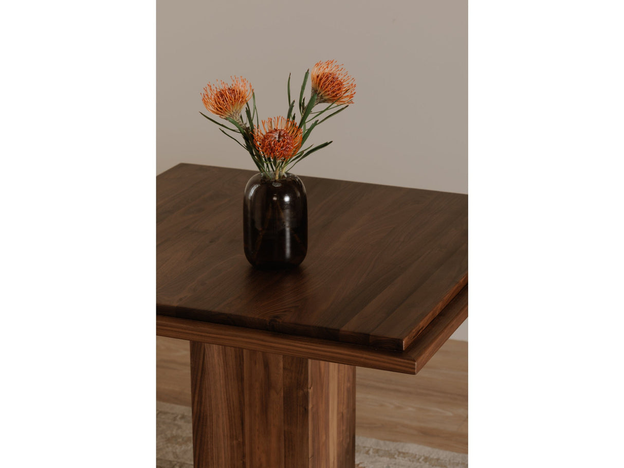 May Walnut Cafe Table by MOES at Eve Furniture
