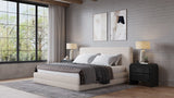 Maya Brun Queen Upholstered Platform Bed by Modus Furniture at Eve Furniture
