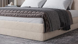 Maya Brun Queen Upholstered Platform Bed by Modus Furniture at Eve Furniture