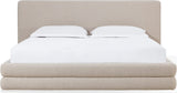 Maya Brun Queen Upholstered Platform Bed by Modus Furniture at Eve Furniture