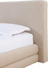 Maya Brun Queen Upholstered Platform Bed by Modus Furniture at Eve Furniture