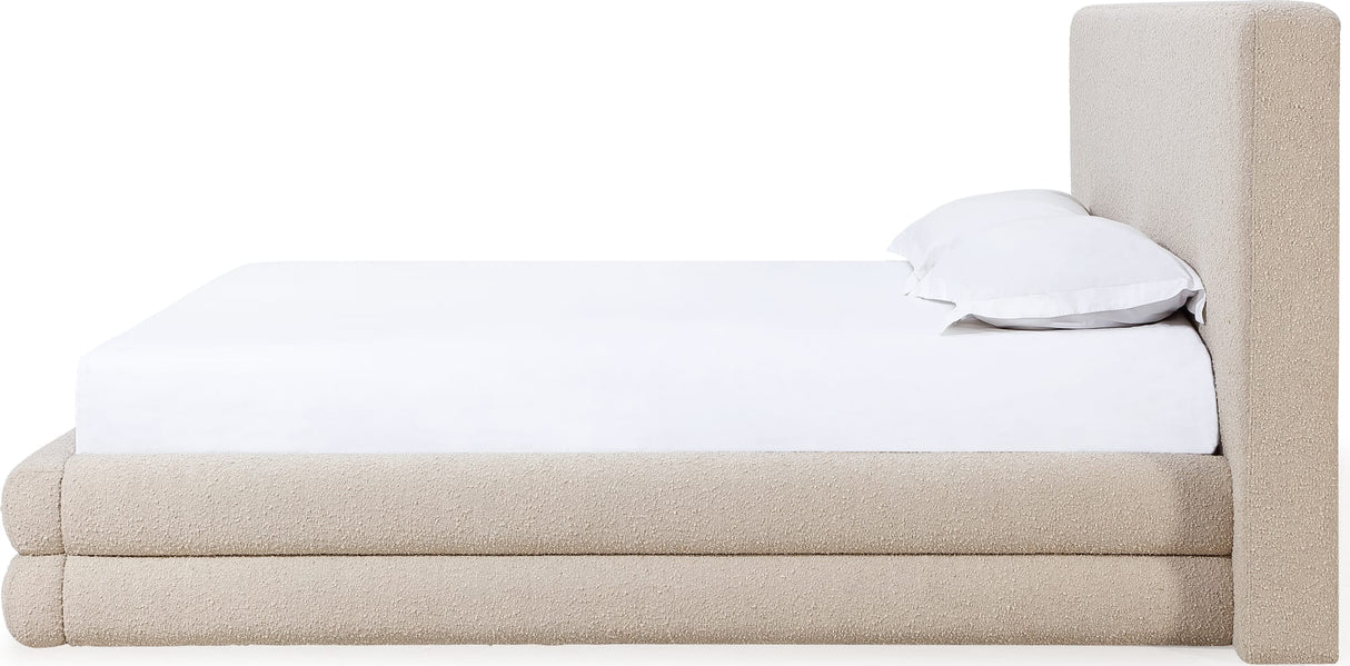 Maya Brun Queen Upholstered Platform Bed by Modus Furniture at Eve Furniture