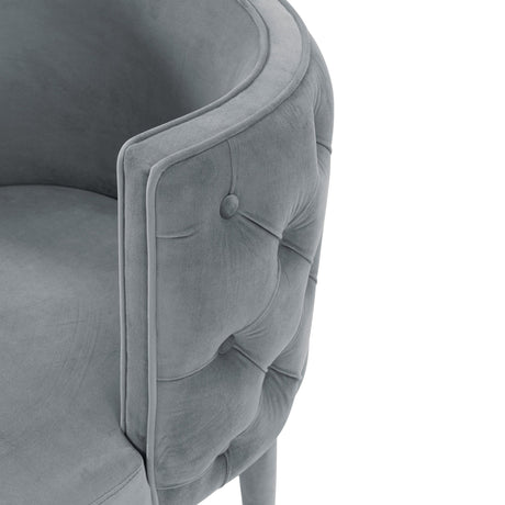 Maya Dining Chair in Grey by Manhattan Comfort at Eve Furniture
