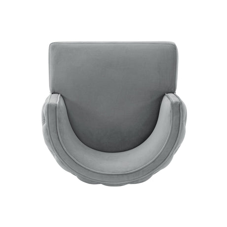 Maya Dining Chair in Grey by Manhattan Comfort at Eve Furniture