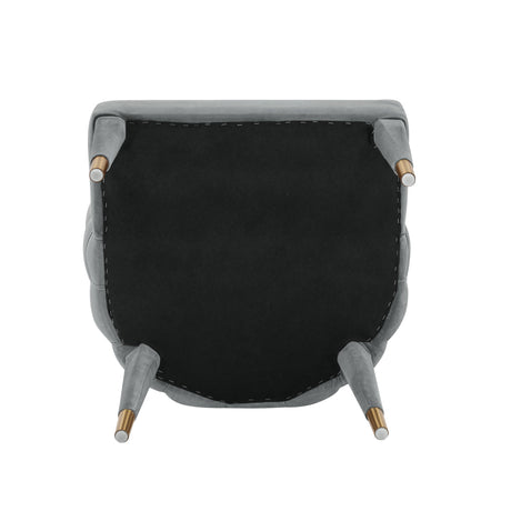 Maya Dining Chair in Grey by Manhattan Comfort at Eve Furniture