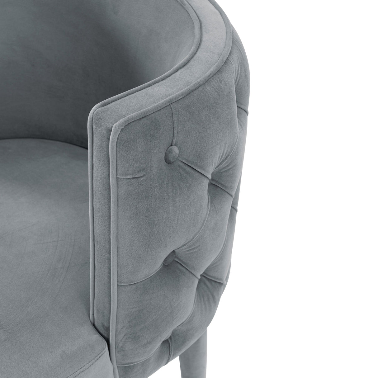 Maya Dining Chair in Grey by Manhattan Comfort at Eve Furniture