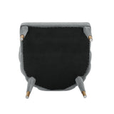 Maya Dining Chair in Grey by Manhattan Comfort at Eve Furniture