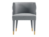 Maya Dining Chair in Grey by Manhattan Comfort at Eve Furniture