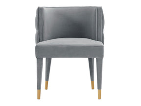 Maya Dining Chair in Grey by Manhattan Comfort at Eve Furniture