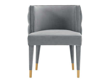 Maya Dining Chair in Grey by Manhattan Comfort at Eve Furniture