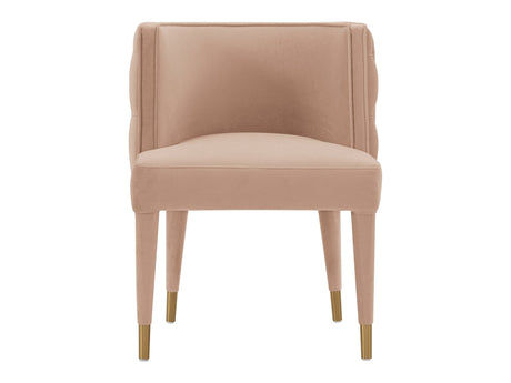 Maya Dining Chair in Nude by Manhattan Comfort at Eve Furniture