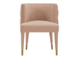 Maya Dining Chair in Nude by Manhattan Comfort at Eve Furniture