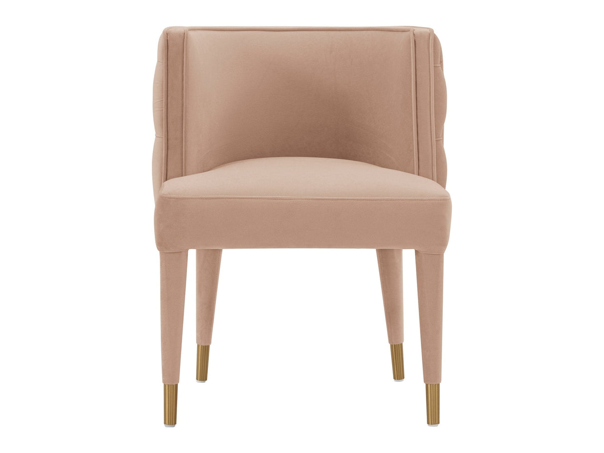 Maya Dining Chair in Nude by Manhattan Comfort at Eve Furniture
