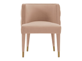 Maya Dining Chair in Nude by Manhattan Comfort at Eve Furniture