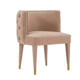 Maya Dining Chair in Nude (set of 2) by Manhattan Comfort at Eve Furniture