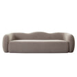 Maya Winter Mink Performance Velvet Sofa by Diamond Sofa at Eve Furniture