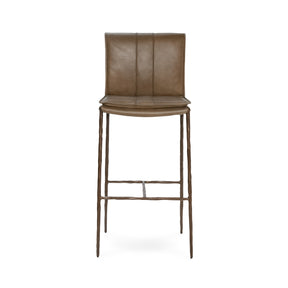 Mayer Bar Stool - Adobe Tan by Classic Home at Eve Furniture