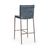 Mayer Ocean Blue Bar Stool by Classic Home at Eve Furniture