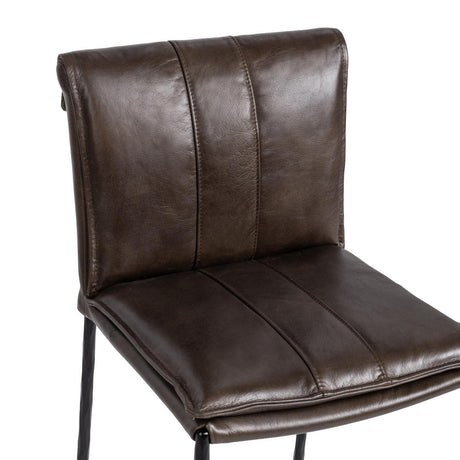 Mayer Truffle Brown Bar Stool by Classic Home at Eve Furniture
